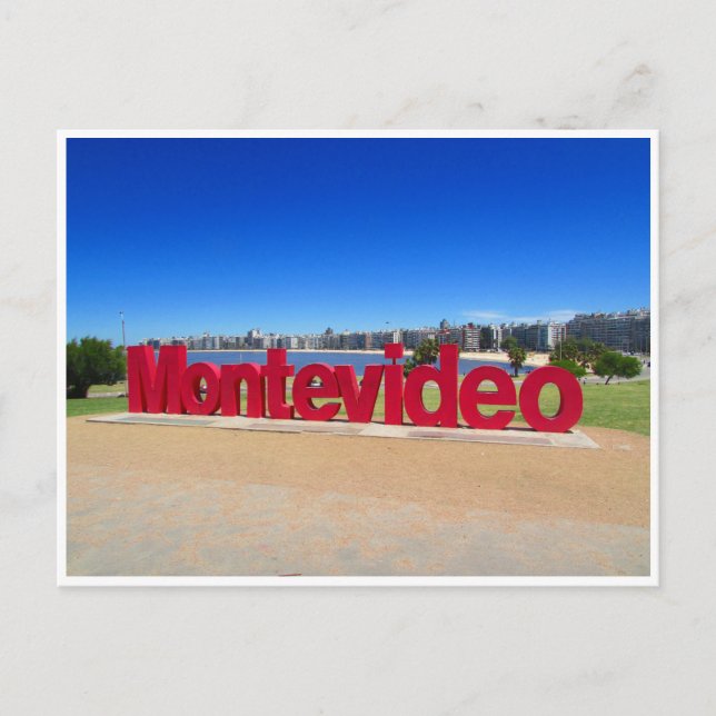 Postal signo montevideo (Anverso)