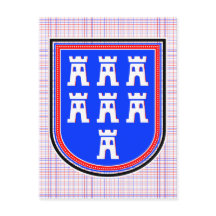 Signo sajón rojo azul