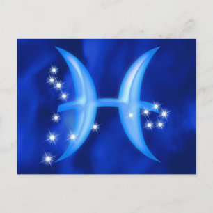 Postal Signo zodiaco Pisces