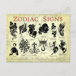 Postal Signos de zodiaco (astrológico)