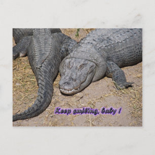 Postal ¡Sigue sonriendo, nena!