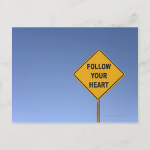 Postal Sigue tu corazón