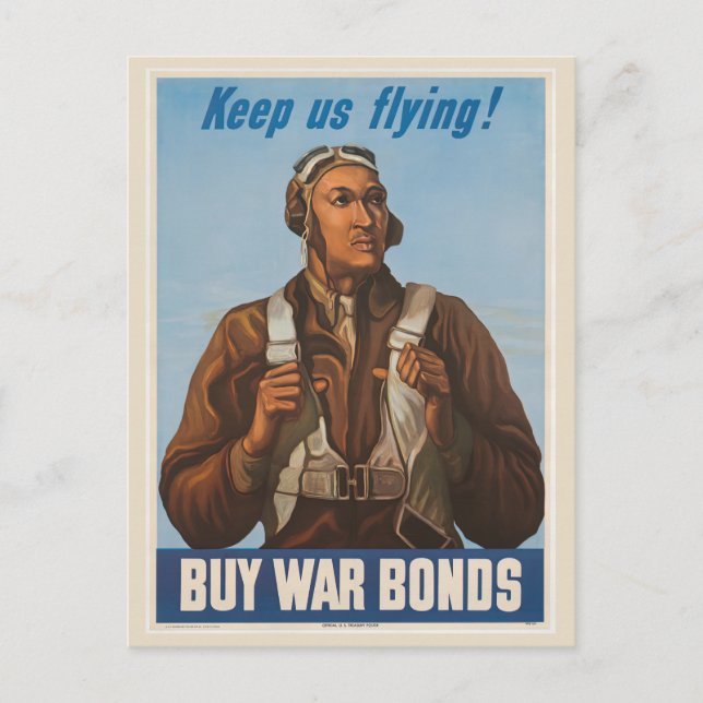 Postal ¡Sigue Volando! (Anverso)