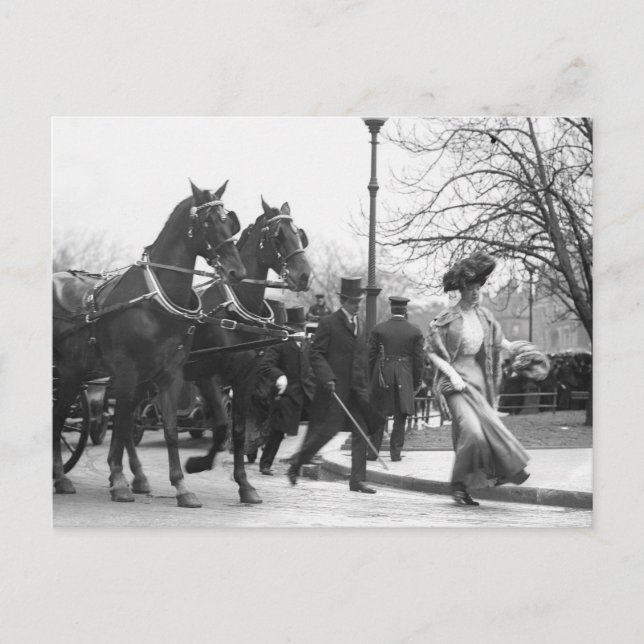 Postal Sígueme chicos, 1908 (Anverso)