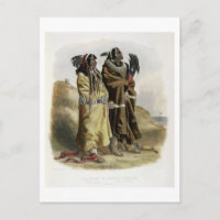 Sih-Chida y Mahchsi-Karehde, indios mandaríes, pla