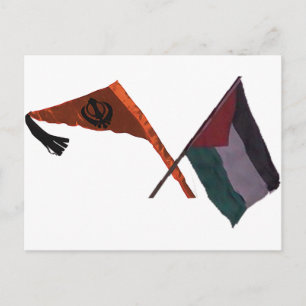 Postal Sikhs para Palestina
