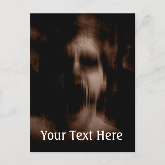 Postal Silencio de caída (Anverso)