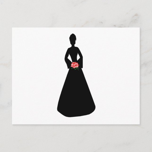 Postal Silhouette Bridal (Anverso)