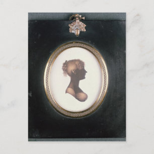 Postal Silhouette de Cassandra Austen, c.1809