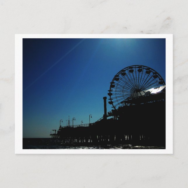 Postal Silhouette de Pier (Anverso)