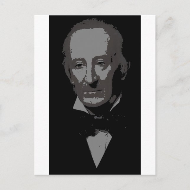 Postal Silhouette John Tyler (Anverso)