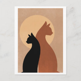 Postal Silhouettes Kitty