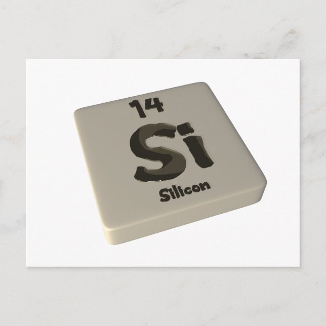 Postal Silicon Si (Anverso)