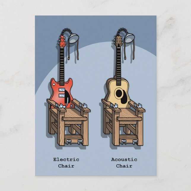 Postal Silla acústica (Anverso)