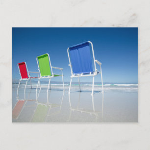 Postal Sillas De Playa De Australia