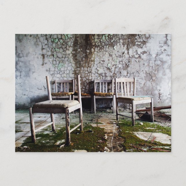 Postal Sillas de polisia (Anverso)