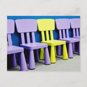 Postal Sillas para niños