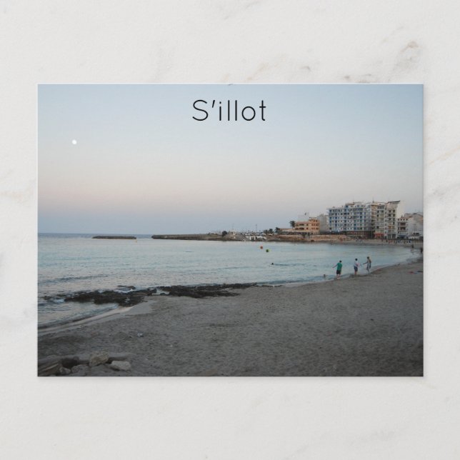 Postal S'illot, Mallorca (Anverso)