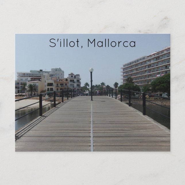 Postal S'illot, Mallorca (Anverso)