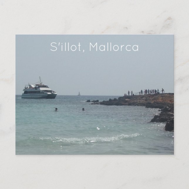 Postal S'illot, Mallorca (Anverso)