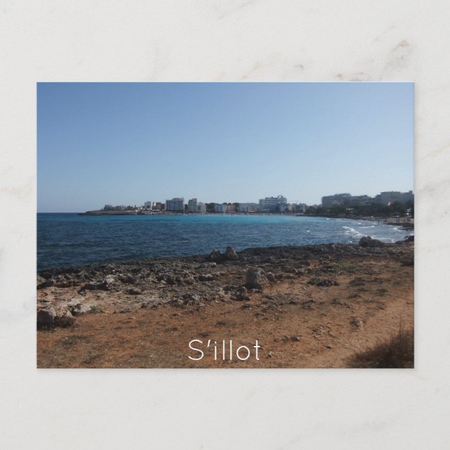Postal S'illot, Mallorca (Anverso)