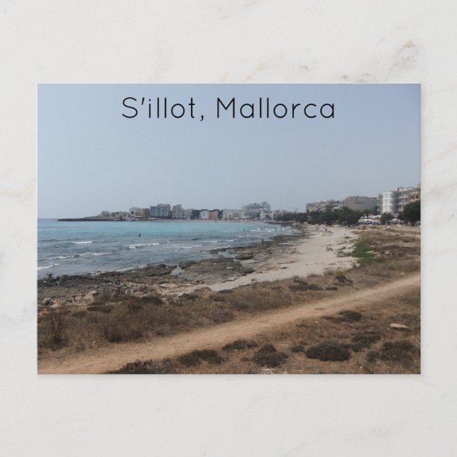 Postal S'illot, Mallorca (Anverso)