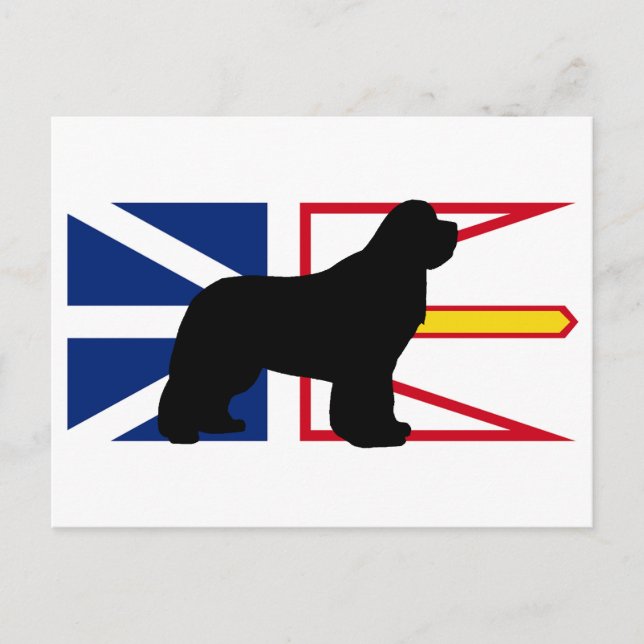 Postal silo de newfie en Flag_of_Newfoundland_and_Labrado (Anverso)