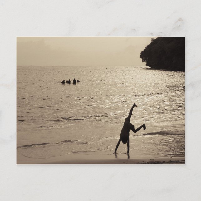 Postal silueta activa (Anverso)