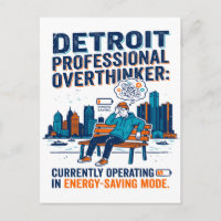 Silueta de Detroit Persona en Modo de Ahorro de En