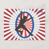 Silueta de un patinador -