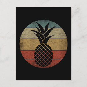 Postal Silueta Vintage Piña