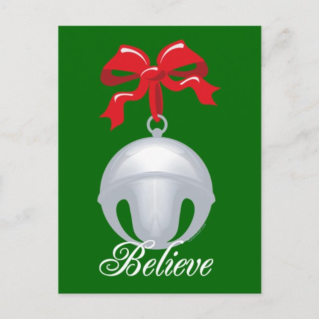 Postal Silver Bell Believe (Anverso)