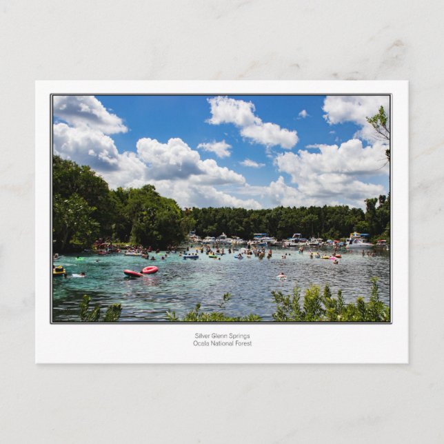 Postal Silver Glenn Springs (Anverso)