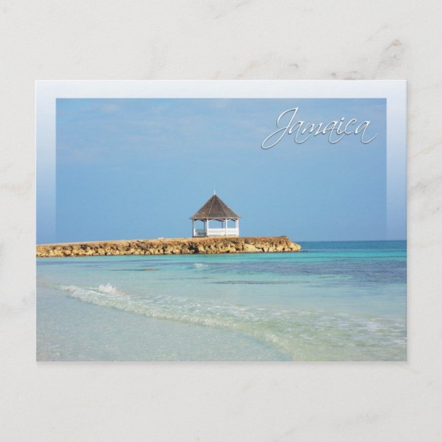 Postal Silver Sands Beach, Trelawny, Jamaica (Anverso)