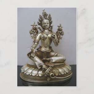POSTAL SILVER TARA BUDDHIST GODDESS