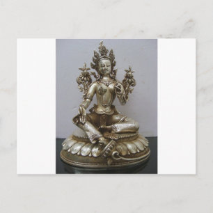 POSTAL SILVER TARA BUDDHIST GODDESS