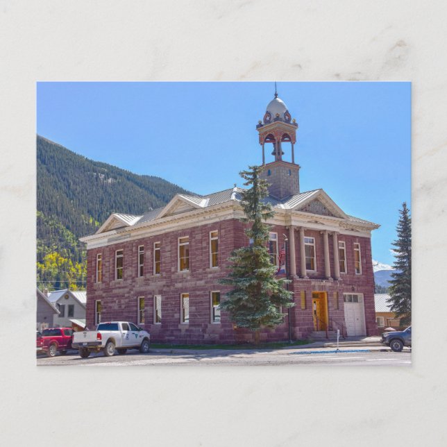 Postal Silverton, Colorado, Ayuntamiento (Anverso)