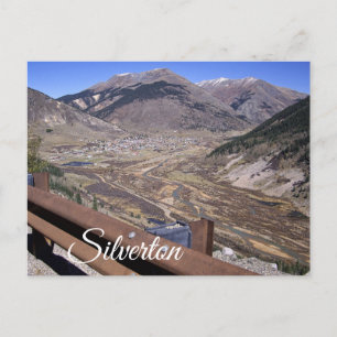 Postal Silverton Colorado Postcard