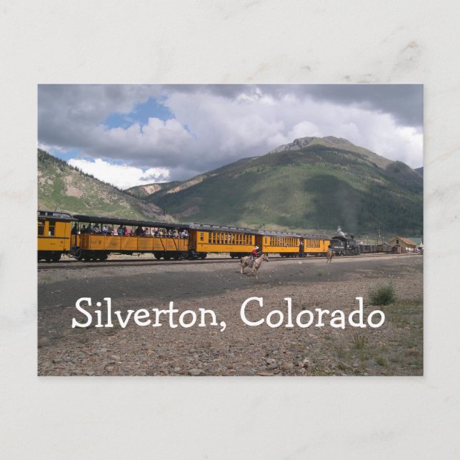 Postal Silverton, Colorado Postcard (Anverso)