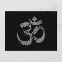 Simbol OM Grunge Espiritualidad Yoga