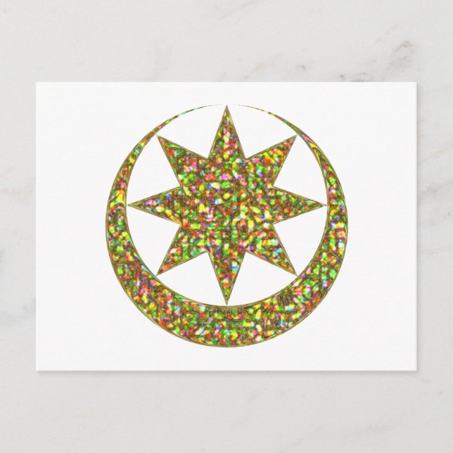 Postal Símbolo Astarte Ishtar (Anverso)