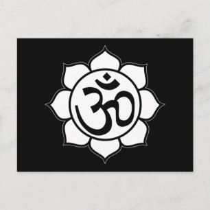 Postal Símbolo de aluminio de flor de Lotus