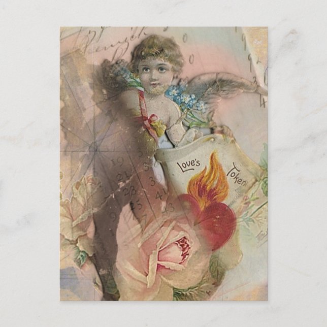 Postal Símbolo de amor (Anverso)