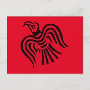 Postal Símbolo de avenida de carteles