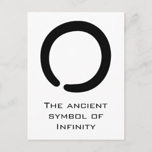 Postal Símbolo de Enso Zen