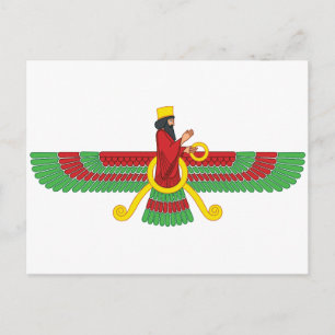 Postal Símbolo de Faravahar