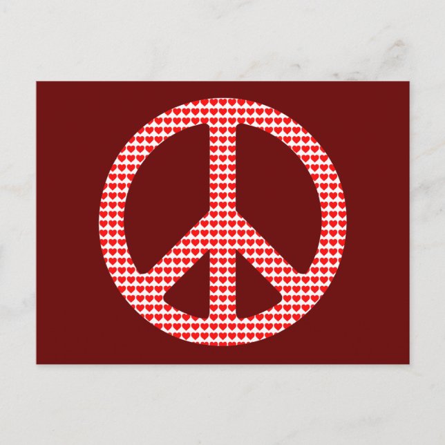 Postal Símbolo de paz (Anverso)