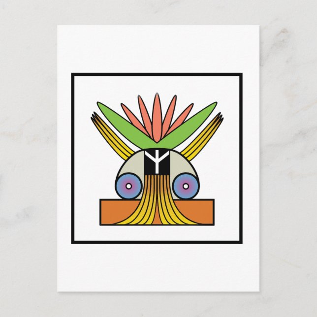 Postal Símbolo de Paz de Salome (Anverso)