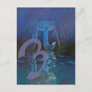 Postal Símbolo de Pi