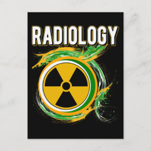 Postal Símbolo de radiología Rayos X Radiólogo